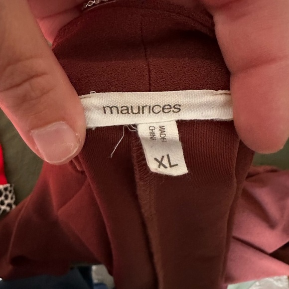 Maurices Terracotta Open Front Blazer - Picture 4 of 5